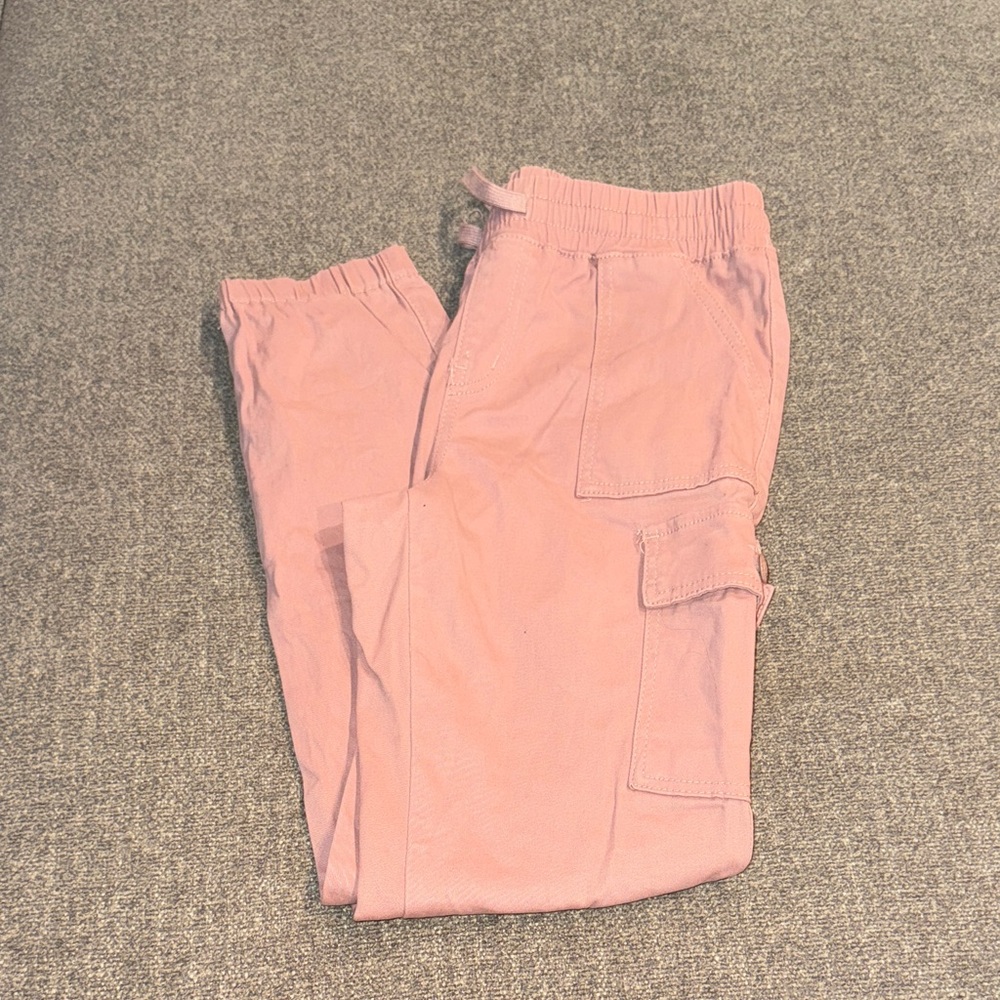 Women's Pink Cargo Jeans